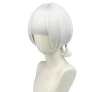 HSHUHMLBJ White Blonde Short Daily Party Cosplay Perruque pour Sayu Anime Cosplay Perruque