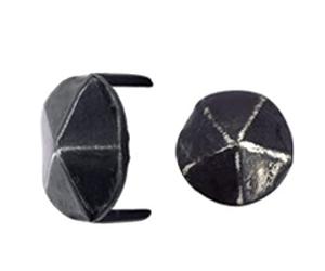 HSI HERMANN SCHWERTER ISERLOHN GBA10206 Cache vis Fer forgé HSI tête Diamant Forme Ronde-2 Pointes 19x11mm-179940