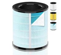HSIAMEN LV-H133 Filtre de rechange compatible avec le purificateur d'air Levoit LV-H133 Filtre de rechange pour LVH133 H133 Meta-Air Tower H13 True HEPA # LV-H133-RF, bleu 1 paquet