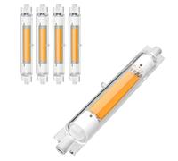 Hsientpe Ampoule R7S LED 118mm 30w Dimmable, R7S LED 118mm Haute Lumière COB Remplacer Lampe Halogène 300w, Blanc Naturel 4000K,3000LM, Sans Scintillement, Pack de 4