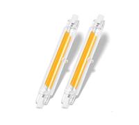 Hsientpe Ampoules R7S LED 78mm Dimmable Blanc Chaud 3000K Lot de 2 | 10W Équivalent à Ampoule Halogène 78mm 100W, Sans Scintillement,1000LM,AC 220-240V,Éclairage à Faisceau 360°