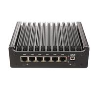 HSIPC Alder Lake N100 Quad Core Firewall Micro Appliance, Mini PC, Router PC with 32G RAM 1T SSD, 6*i226-V RJ45 Port AES-NI Compatible with pfsense opnsense