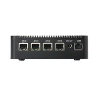 HSIPC Celeron N4120 Quad Core Firewall Micro Appliance, Mini PC, Nano PC, Router PC with 8G RAM 128G SSD, 4 RJ45 2.5GBE Port AES-NI Compatible with pfsense opnsense...