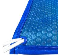 HSIRYAOHD Bâche bleue, couverture solaire à bulles avec œillets, couverture flottante rectangulaire imperméable à l'eau et à la poussière pour piscines enterrées (taille : 3 m x 5 m)