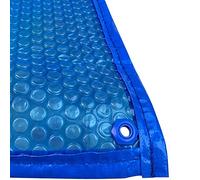 HSIRYAOHD Bâche rectangulaire pour piscine hors sol, couverture chauffante solaire rectangulaire avec œillets, très résistante, anti-évaporation et anti-poussière, pour spa, baignoire (taille : 3 m x