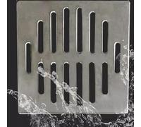 HSIRYAOHD Carre de protection de canalisation, filtre de rechange pour bonde de douche, 1 pièce (10 cm)