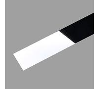 HSIRYAOHD Moulure murale autocollante métallique flexible de 2 m pour armoire, plafond, sol, armoire, bord de carrelage (taille : largeur 3,5 cm, col