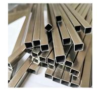HSIRYAOHD Petit tube carré en acier inoxydable 304 - Tige carrée creuse en acier - Petit diamètre - Tube rectangulaire de 3 x 3 mm - 4 x 4 - 5 x 5 x 5 - 6 x 6 - 7 x 7 - 8 x 8 mm - 1 pièce (5 x 5 x 1