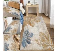 HSIRYAOHD Tapis de couloir antidérapant et lavable - Tapis étroit avec envers en caoutchouc - Tapis de sol doux à poils courts (70 x 250 cm)