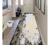 HSIRYAOHD Tapis de couloir extra long avec envers en caoutchouc antidérapant et étroit - Lavable - 1 m, 1,5 m, 2 m, 2,5 m, 3 m, 3,5 m, 4 m, 4,5 m, 5 m, 5,5 m, 6 m - Lavable