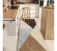 HSIRYAOHD Tapis de couloir moderne antidérapant, 1 m, 1,5 m, 2 m, 2,5 m, 3 m, 3,5 m, 4 m, 4,5 m, 5 m, 5,5 m, 6 m de long, tapis de sol lavable - Largeur 60 cm, 80 cm, 100 cm, 120 cm (80 × 450 cm)