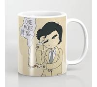 HSIRYAOHD Tasse à café Columbo - Just One More Thing - Tasse à café en céramique 325 ml - Tasse à café, thé, lait, cadeau