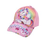 HSIXHAF 1 PCS Casquette de Baseball Filles Ajustable Chapeau de Soleil pour Enfants Casquette Enfant Fille, Licorne au repos