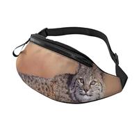 HSJFS Sac à bandoulière de sport imprimé camouflage décontracté, Canada Lynx, Taille unique