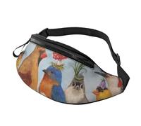 HSJFS Sac banane tendance avec imprimé lama mignon motif lama, Animaux Party, Taille unique