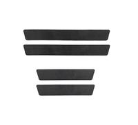 HSJKU 4Pcs Protections de Seuil de Porte pour Nissan Navara NP300 D23 2014-2024, Anti-Rayures Texture Fibre de Carbone Accessoires Auto Adhésif Fort et Étanche