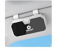 HSJKU Étui à Lunettes de Soleil Voiture pour DS 9 1.6 PureTech E-Tense EAT8 2021 -, Porte Lunettes pour Pare Soleil Voitures, Accessoires Interieur,White