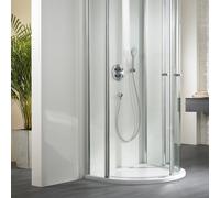 HSK acrylic Receveur de douche en quart de cercle, 535090-04,