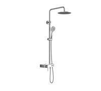 HSK AquaSwitch RS 200 Colonne de douche en applique avec mitigeur monocommande, 1001800-KB10-08,