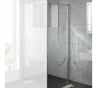 HSK Atelier Plan Plan Panneau latéral pour porte tournante sur panneau latéral, dimensions : 140,0 cm x 200,0 cm, butée droite/gauche (tournante), 17908140-41-50edelglas, Cabines de douche: Aspect chr