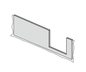 HSK Dobla Tablier avant, 540163,
