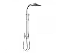 HSK Ensemble de douche modèle AquaSwitch 500 universel, 1001740-KB8, Exécution: avec pomme de douche carrée, plate, 400, hauteur 8 mm