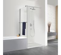 HSK Exklusiv Panneau latéral raccourci pour porte battante, dimensions : 75 x 200 cm, butée : droite/gauche (rotative), 441075-ST-50, Cabines de douche: Couleurs standard : transparent ESG