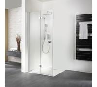 HSK Exklusiv porte pliante à charnières pour panneau latéral, dimensions : 90 x 200 cm, butée à charnière à gauche, 407090-L-SO-50, Cabines de douche: Couleurs spéciales : transparent ESG