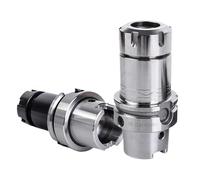 HSK HSK63A ER16 ER20 ER25 Précision 0,001 mm Cinq Axes | Outil de support de porte-outil d'allongement à grande vitesse HSK63A ER Collet(HSK63A-ER25-80)