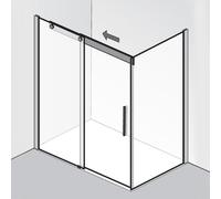 HSK K2P Porte coulissante avec élément fixe et paroi latérale, 2140120-41-50#LiRe,