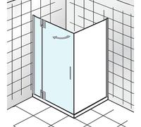 HSK K2P Porte pivotante, avec élément fixe, pour paroi latérale, 2170080-41-50#Li,