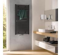 HSK Line Plus Sèche-serviettes, fonctionnement mixte ou à eau chaude, 8086122-173,