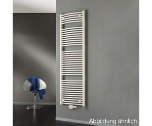 HSK Line Round Sèche-serviettes, fonctionnement mixte ou à eau chaude, 820122-25-M,