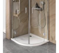 HSK Marble-Polymer Receveur de douche en quart de cercle, 575090-04#AS,