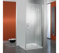 HSK Premium Softcube porte battante pour paroi latérale, dimensions : 120 x 200 cm, butée droite, 68004120-R-41-50edelglas, Cabines de douche: Aspect chromé : ESG clair avec verre précieux