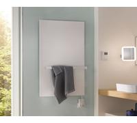 HSK Retango, radiateur design à infrarouge, façade métallique, 1500 x 600mm, blanc, 8386150-174, Couleur: gris perle