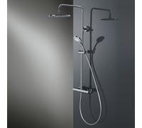 HSK RS 200 Colonne de douche en applique avec mitigeur thermostatique, 1006600-KB4,