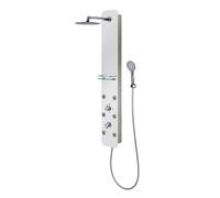 HSK Softcube Colonne de douche en applique avec mitigeur thermostatique, 1001600-KB11-42,