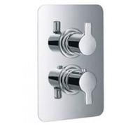 HSK Softcube thermostat encastré avec robinet d'arrêt, chromé, 1180045