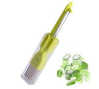 HSKRKOW 1 Pièces 2 En 1 Shred Silk The Knife, Eplucheur Légumes, Couteau À Déchiqueter Les Oignons, Coupe Legumes Manuel, Decoupe Legumes Coupe Legume Pour Oignons Tomates Carotte Concombre