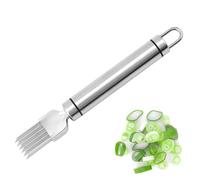 HSKRKOW 1 Pièces Shred Silk The Knife, Eplucheur Légumes Acier Inoxydable, Couteau À Déchiqueter Les Oignons, Coupe Legumes Manuel, Decoupe Legumes Coupe Legume Pour Oignons Tomates Carotte Concombre