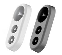 HSKRKOW 2Pcs Support de brosse à dents électrique, base de rechange compatible avec brosse à dents Oral B et 2 têtes de brosse à dents, organisateur de brosse à dents pour rangement de salle de bain