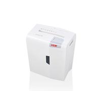 HSM 1042121 Destructeur de documents shredstar S10, niveau de sécurité 2, 10 feuilles coupe à rayures, blanc/argenté