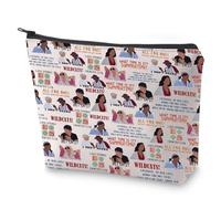 HSM Pochette zippée en toile pour 2 fans avec inscription « What Time is IT », Quelle heure est-il