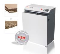 HSM ProfiPack papkator P425 modèle de sol avec jeu d'adaptateurs à déchets