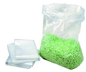 HSM Sacs de récupération réutilisables I 10 pièces I Anti-déchirure I 168 L | Transparent I Sac à soufflets pour destructeurs HSM SECURIO B34, Classic 225.2, 386.2/.1 I Évacuation des déchets de broyage
