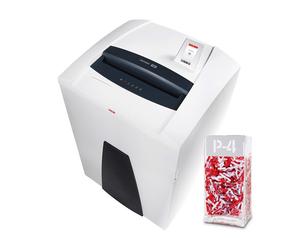 HSM Securio destructeur de documents P44i P4 3,9x40 confettis incluant découpe CD