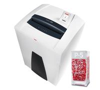 HSM Securio destructeur de documents P44i P5 1,9x15 confettis avec coupe-CD inclus