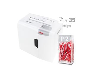 HSM Shredstar déchiqueteur S10 P2 fait des bandes de 6,0 mm.