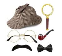 HSMHLYYB Accessoires des années 20, costume de mafia pour homme